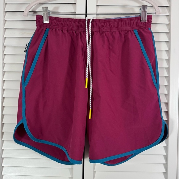 BONOBOS Throwback Swim Trunks 7 inches Size Small - Picture 4 of 10